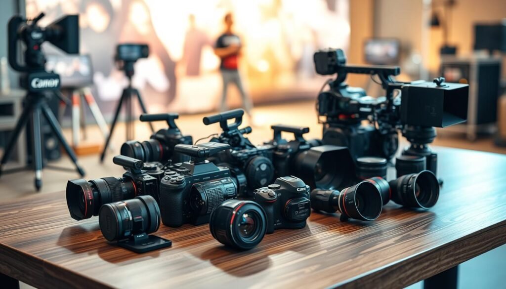 Camera selection for visual storytelling