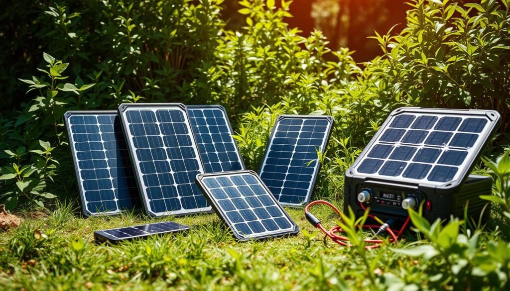 Solar chargers for portable power stations